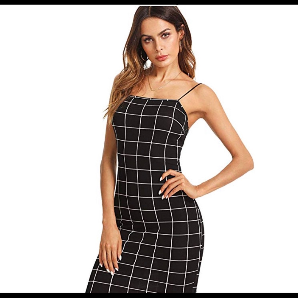 Mini cami bodycon dress